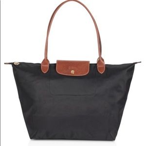 'Le Pliage' Tote, large Black